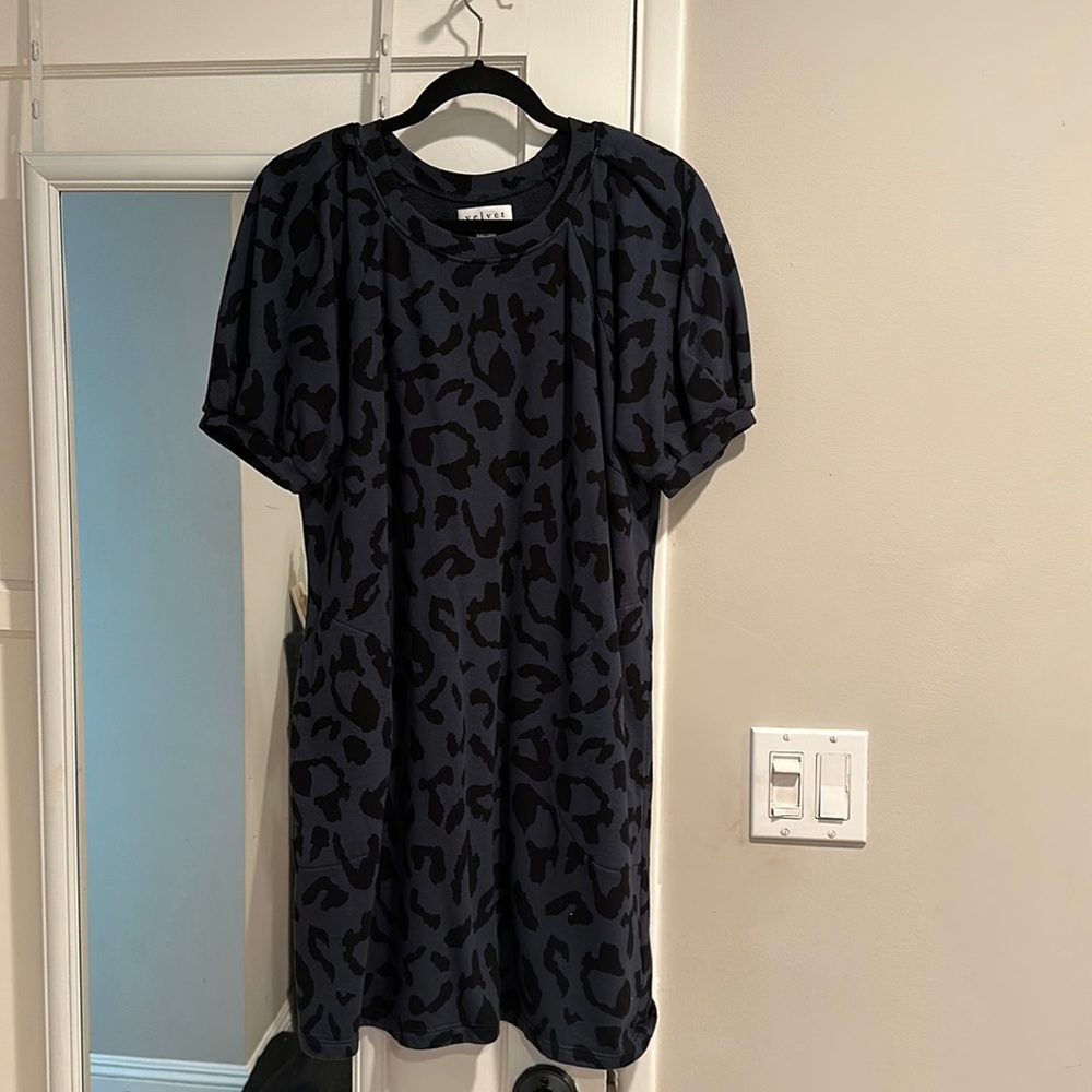 Sweatshirt fabric dress! Never worn!!